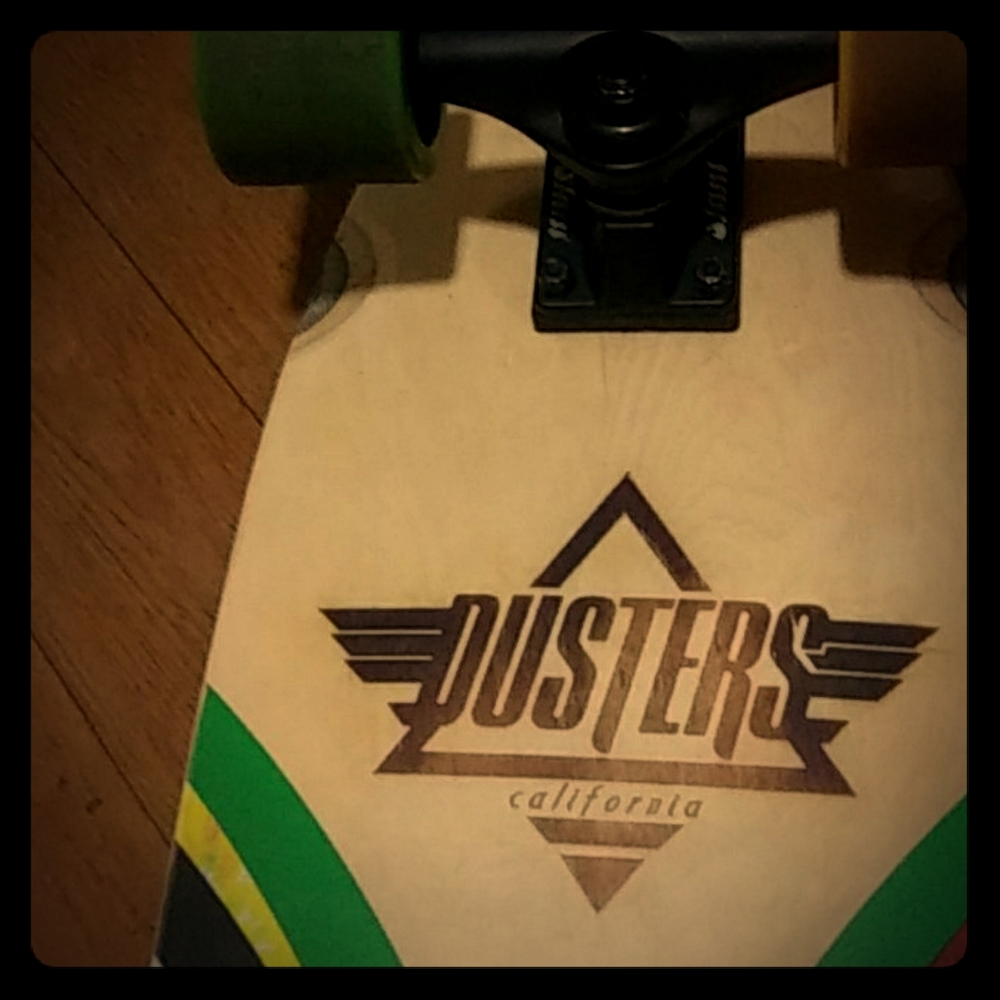 First good board. Dusters wide wheels n grip.